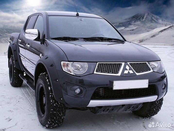 Силовые Расширители арок Mitsubishi L200 - 70 мм