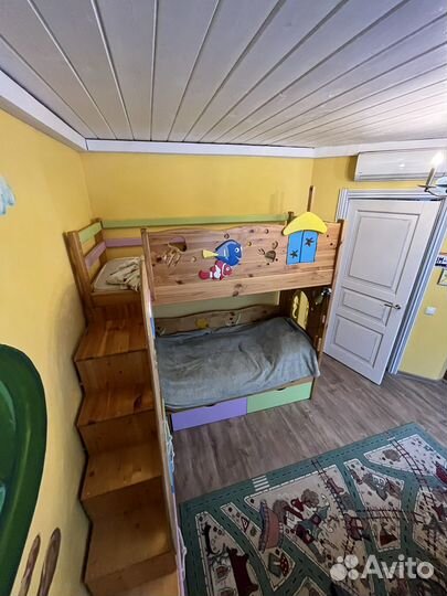 Детская двухярусная кровать