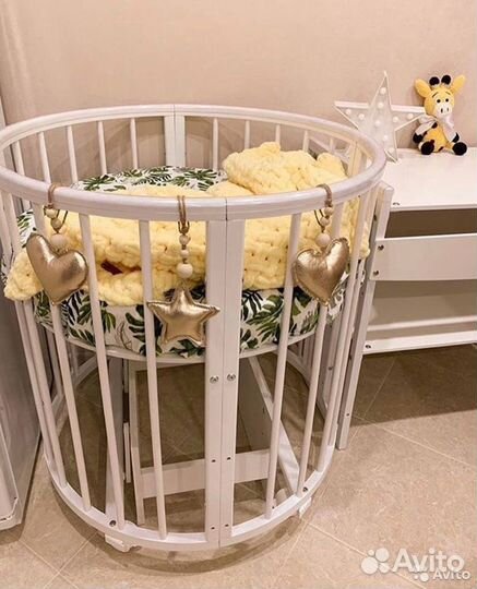 Детская кроватка трансформер 8 в 1