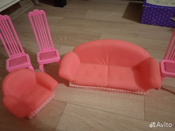 Домик кукольный Конфетти Огонёк