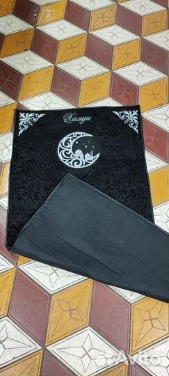 Коврик именной из натурального каракуля