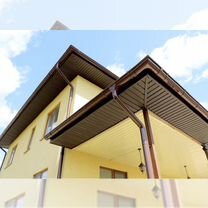 Труба водосточная Грандлайн 3м коричневый