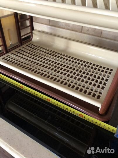 Сушилка для посуды 2-х ярусная настольная