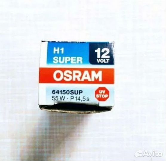 Галогеновая лампа Narva H3 100w Osram H1 55w новые