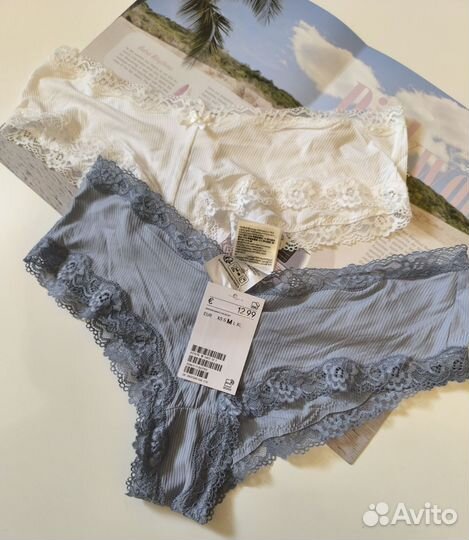 Трусы женские hm хипстеры/м