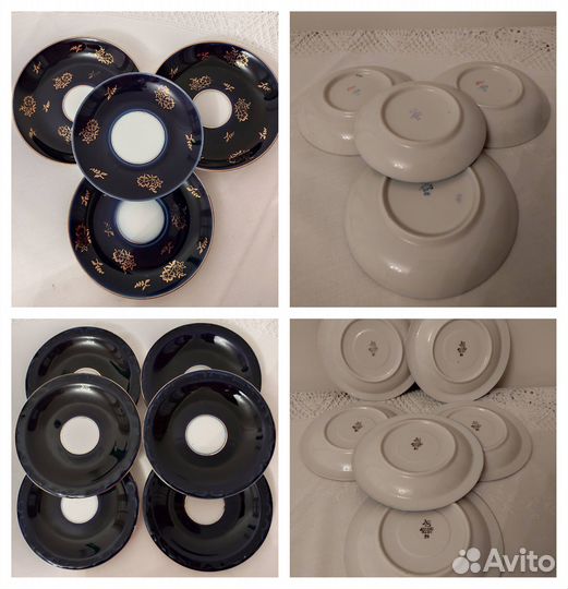 Посуда фарфор. Песочное, лфз, Дулёво. СССР