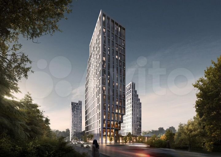 3-к. квартира, 93,2 м², 22/31 эт.