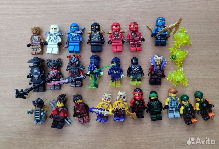 Lego ninjago фигурки оригинал