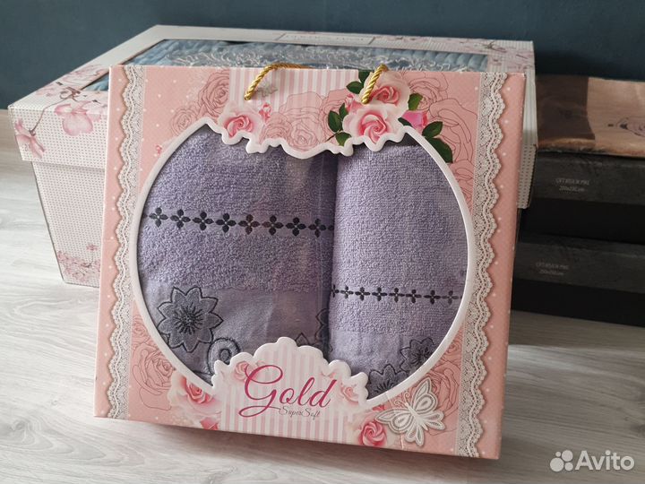 Набор махровых полотенец