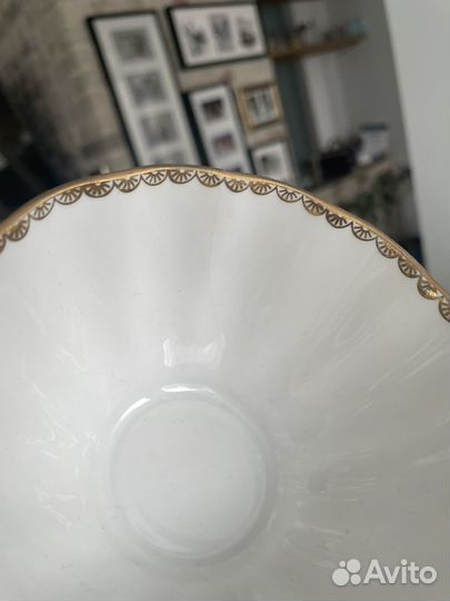 Чашка чайная императорский фарворовый завод сетка