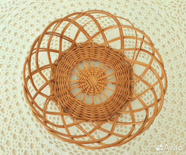 Корзинки вазочки плетеные