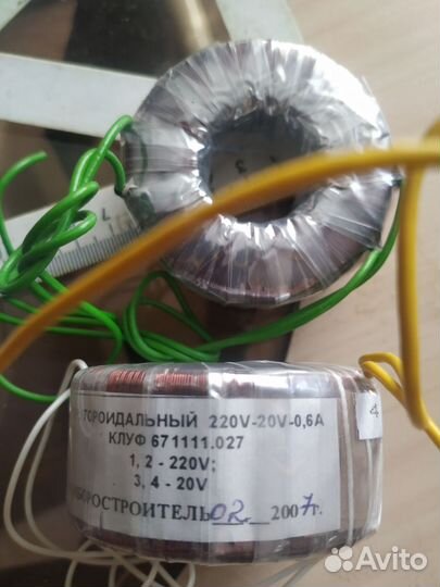 Трансформаторы усилка и тороидальные до 100вт