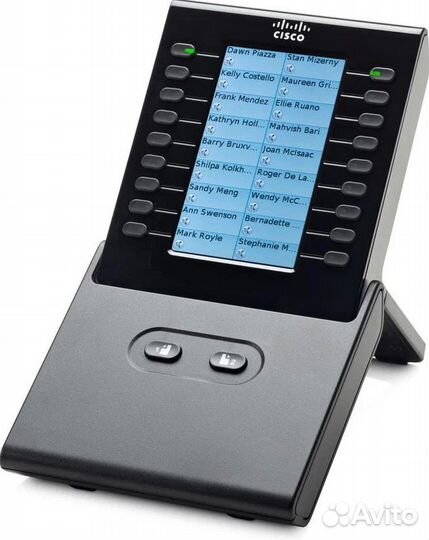 IP-телефон Cisco с камерой и консолью расширения
