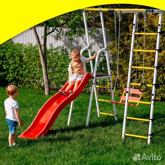 Детский спортивный комплекс для дачи Богатырь - 8