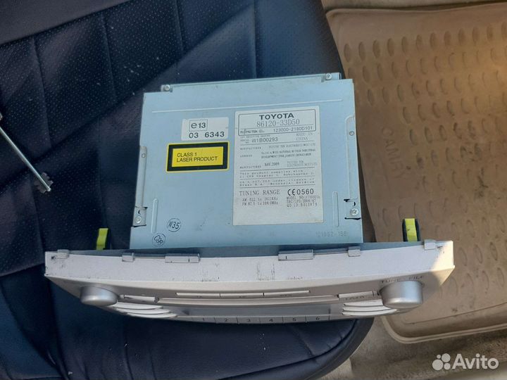 Магнитола Toyota camry v40