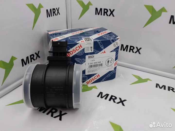 Датчик массового расхода воздуха 0281006048