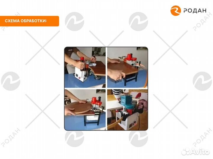 Ручной кромкооблицовочный станок WoodTec KM 40