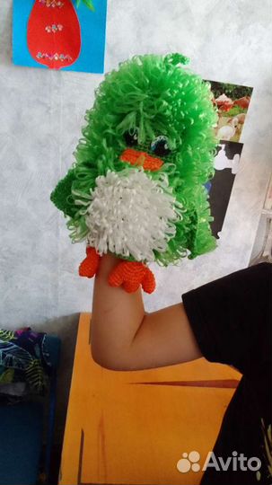 Мочалка ручной работы