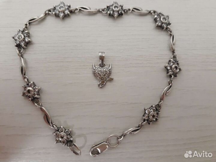 Серебряный браслет
