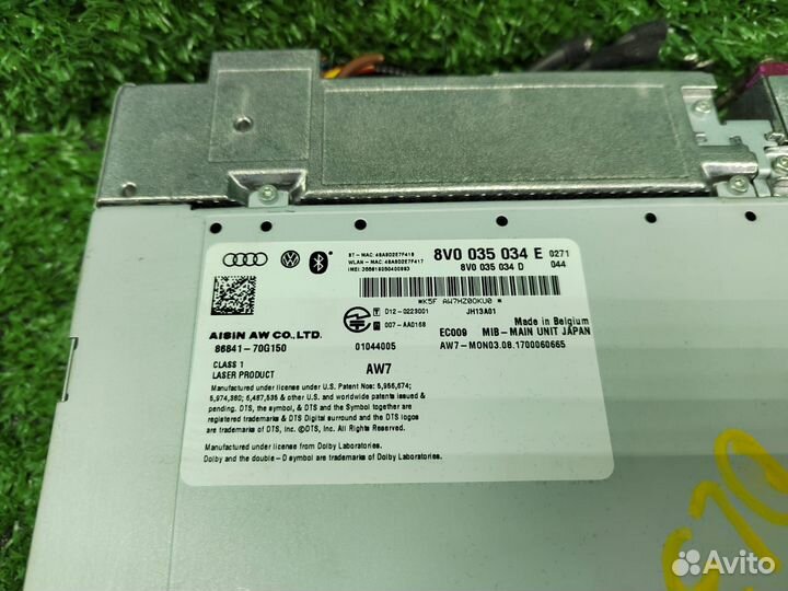 Электронный блок управления MMI VAG Audi A3 8V