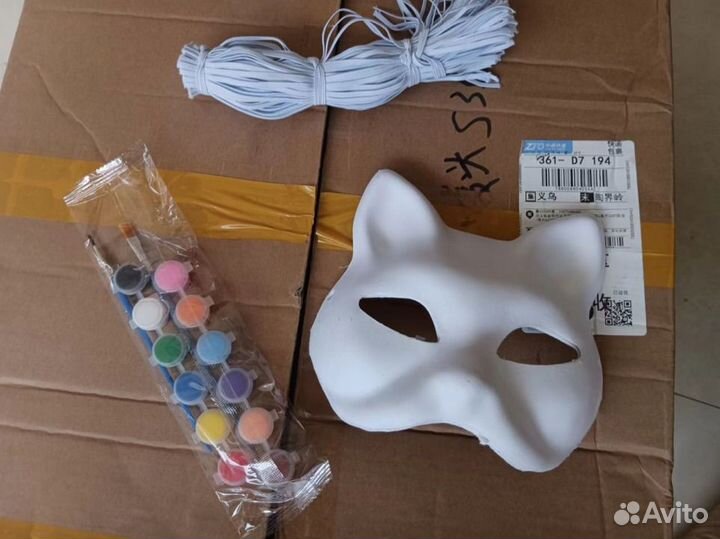 Маска кошки для квадробики