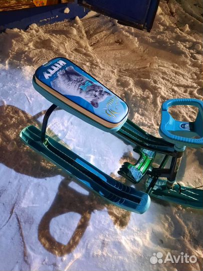 Детский снегокат бу