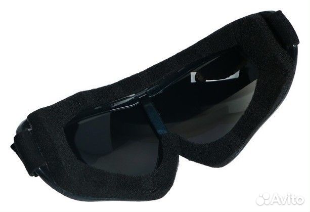 Очки для езды на мототехнике с доп. вентиляцией, с