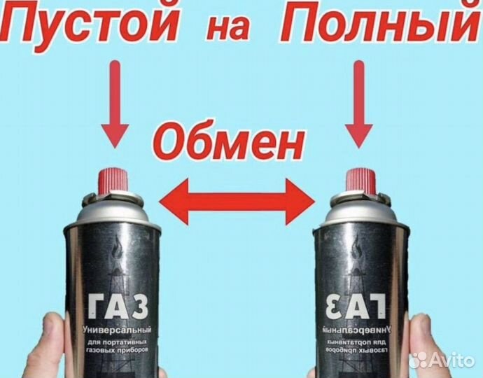 Газ в балончиках 220 грамм