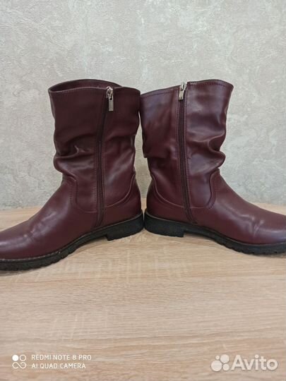 Сапоги, ботинки демисезонные р. 37