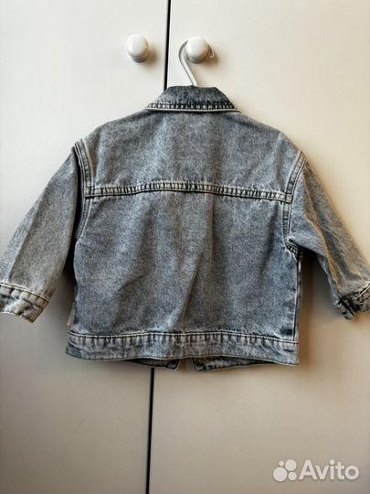 Джинсовая куртка на девочку (86)
