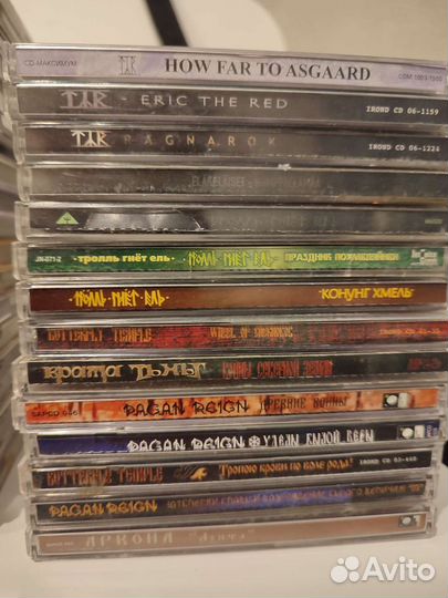 CD диски folk pagan metal darkwave prog jazz rock