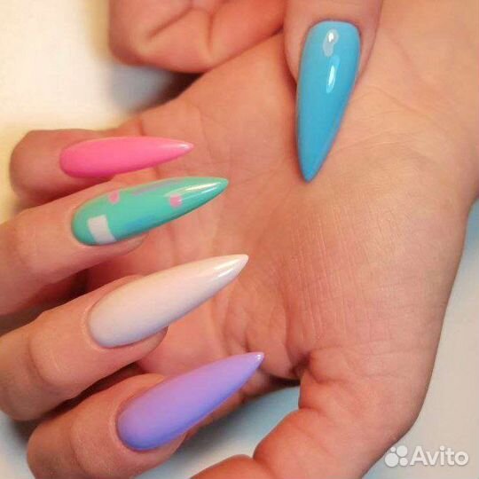 Маникюр с покрытием гель-лаком