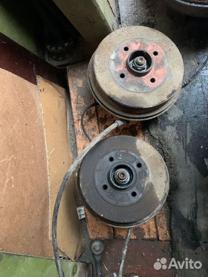 Задние барабаны renault sandero