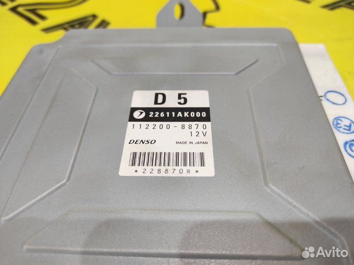 Блок управления двс Subaru Forester SG5 EJ205