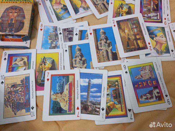 Карты игральные. египет