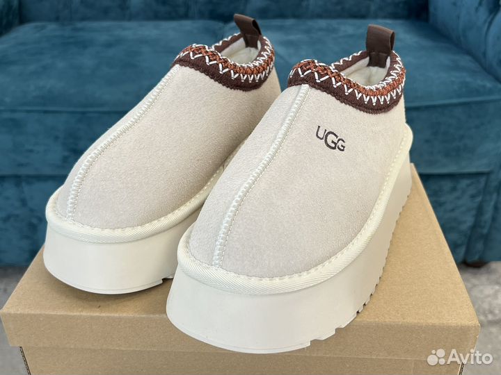 Слипоны женские UGG на платформе