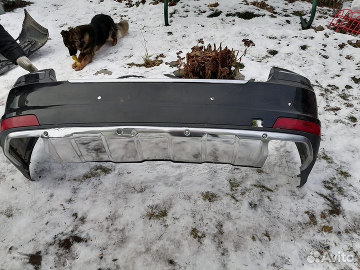 Задний бампер для Mercedes GL x164 рестайлинг