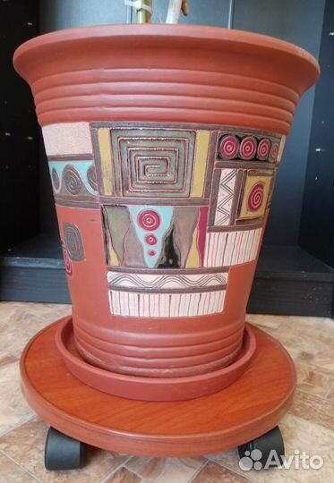 Большой комнатный цветок