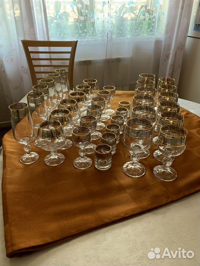 Чешская посуда Богемия