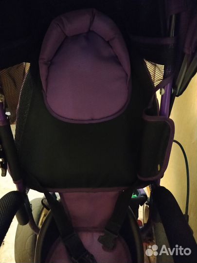 Трехколесный велосипед коляска