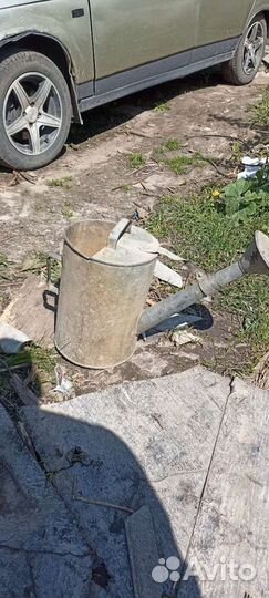 Лейка садовая металлическая СССР