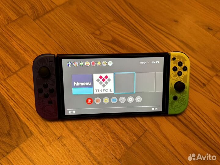 Nintendo switch oled прошитая 256гб