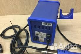 W.E.P 878A паяльная станция с феном