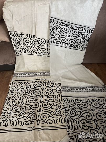 Комплект шторы и тюль бу