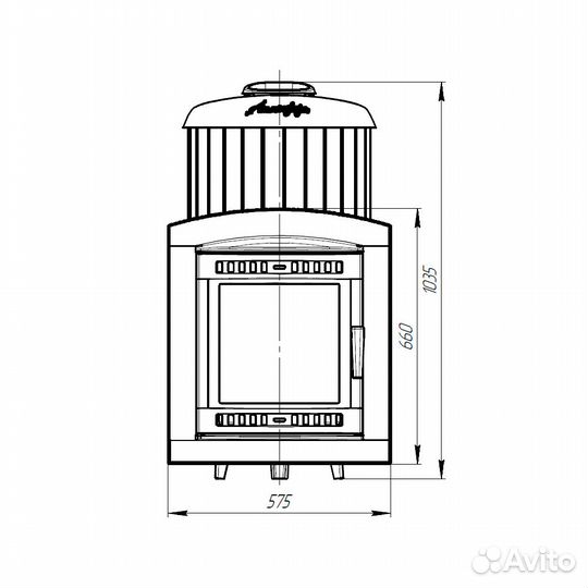 Печь Для Бани Атмосфера XL ктт ламели «Жадеит» наб