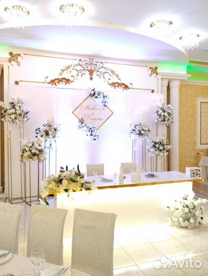 Стойки металлические для декора