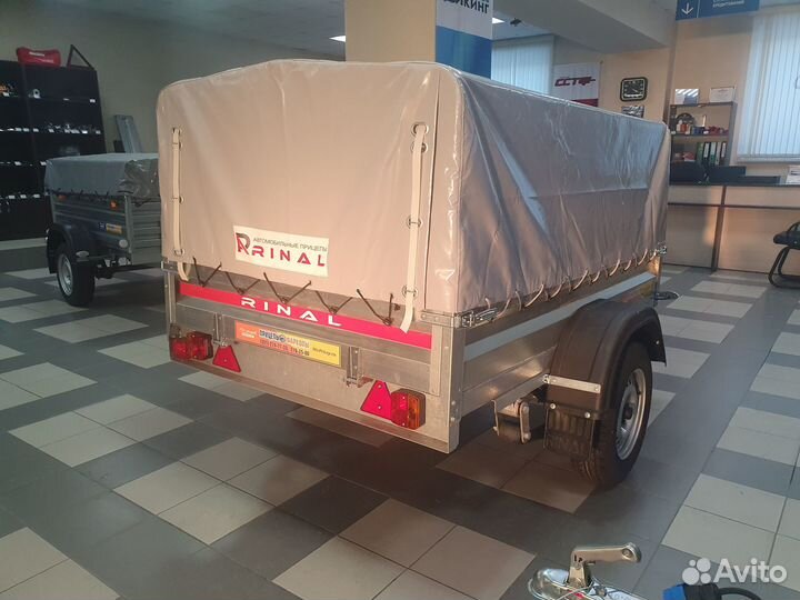 Прицеп риналь 12.20 (00) тр тент 700