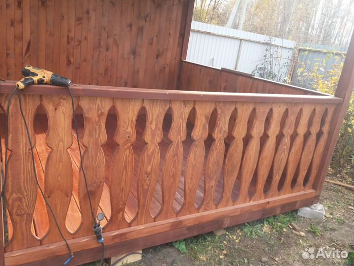 Беседка садовая из дерева