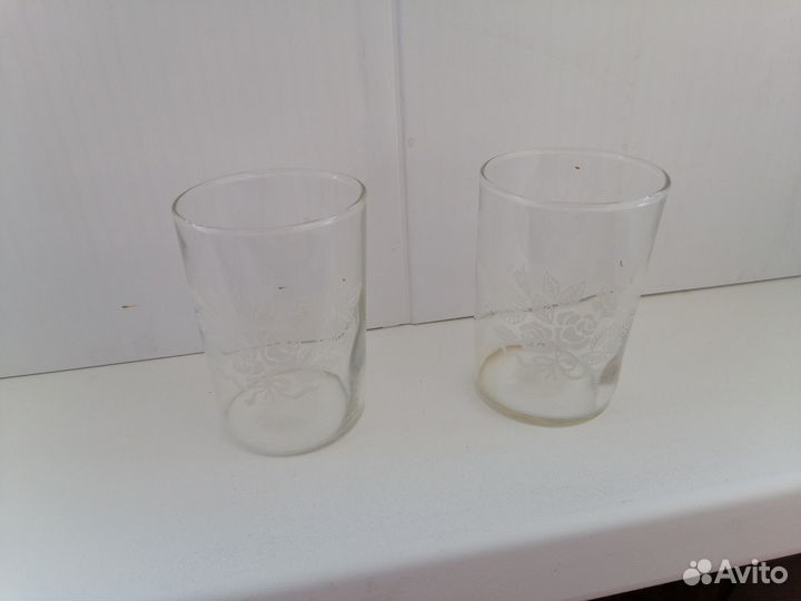 Стаканы тонкие СССР