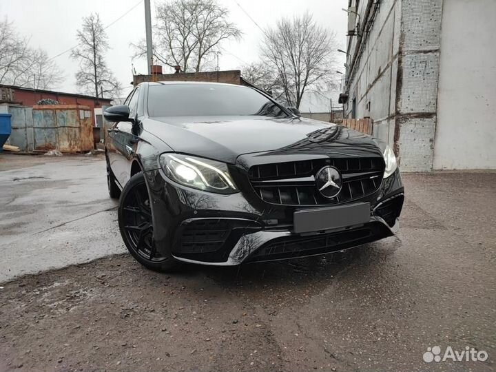 Обвес Mercedes E-class w213 в стиле Е63 S AMG